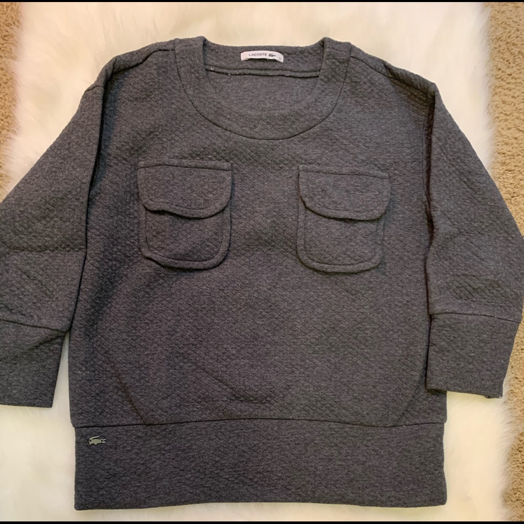 Lacoste Gray Lacoste Sweater